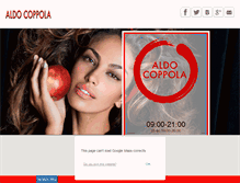 Tablet Screenshot of aldocoppola.com.ua